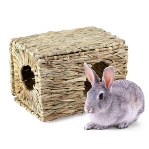 Natural Grass Hideaway Mat for Rabbits, Guinea Pigs & Small Animals