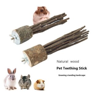 Natural Wood Chew Sticks for Rabbits & Small Animals